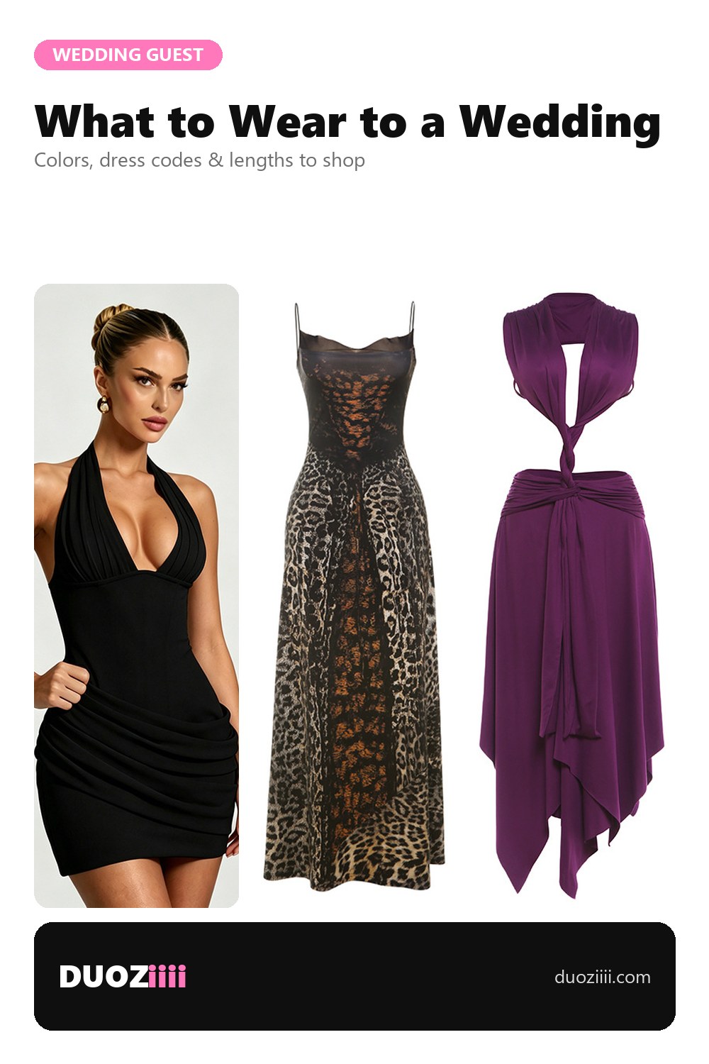 Wedding guest dress guide