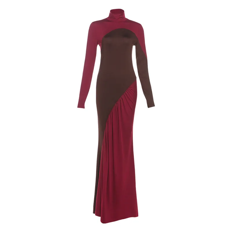 Wine Red Maxi Maxi Dress For Women | Formal Event