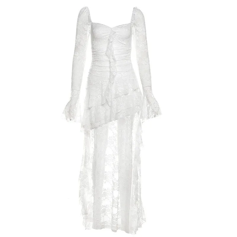 White Elegant Maxi Dress For Women | Formal Event