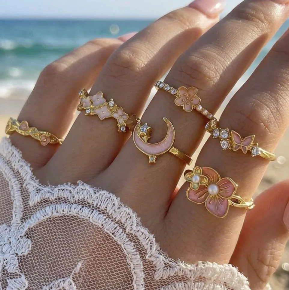 Delicate Ring Set For Women | Minimalist Style