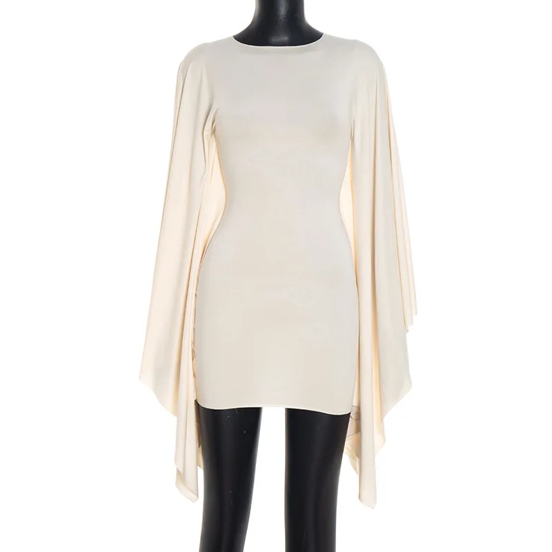 Apricot Elegant Dress For Women | Summer Outfit