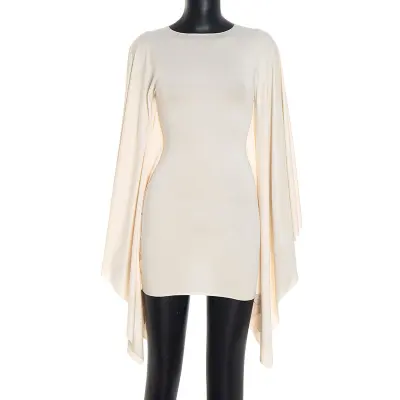 Apricot Elegant Dress For Women | Summer Outfit