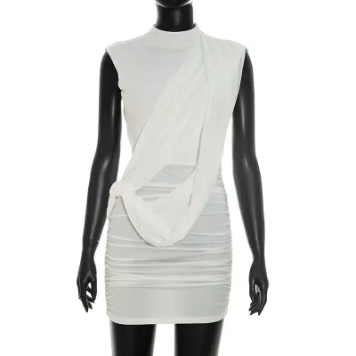 White Boho Dress For Women | Vacation Wear