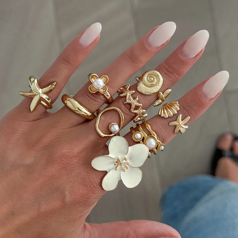Vintage Ring Set For Women | Minimalist Style